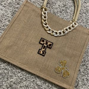 Jute brown bag